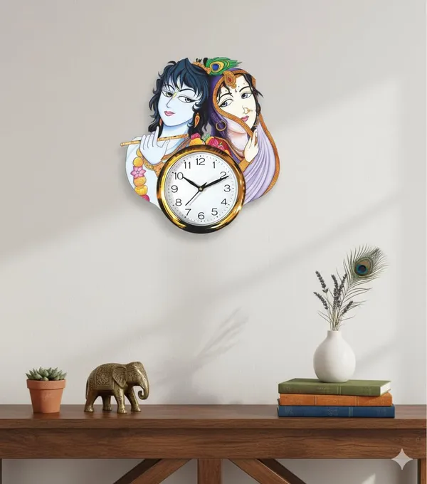 Advikcraft_Radha_Krishna_Wall_Clock_Decorative_Analog_Clock_For_Home_Office_15x13_Inch_Artistic_Mdf_Wooden_Frame_Silent_Movement_Ideal_Gift_Item