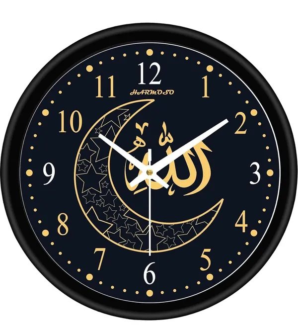 Islamic_Allah_Wall_Clock_With_Crescent_Moon_Star_Design_Black_Gold_Round_Silent_Analog_Wall_Clock_For_Home_Office_Prayer_Room_Decor