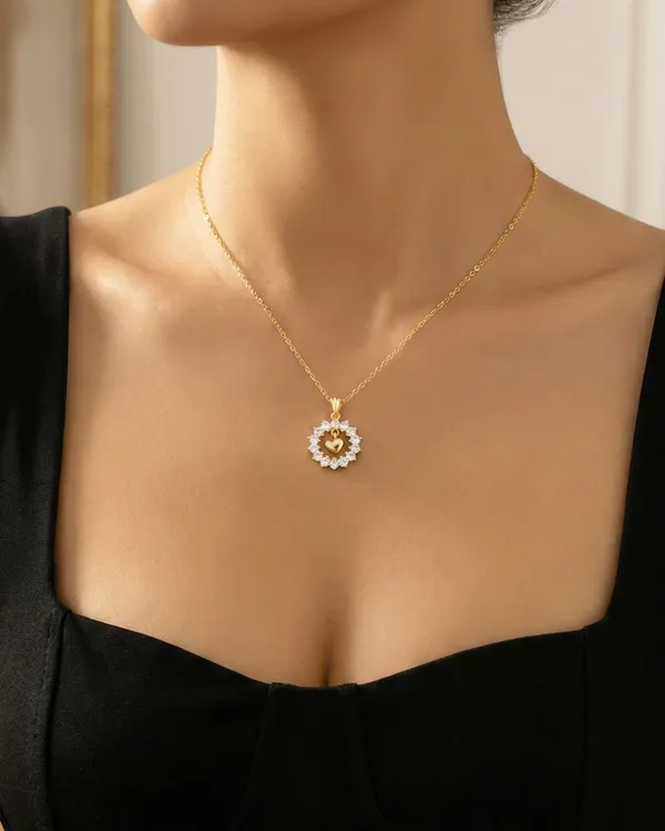 Hanging_Heart_Chain_For_Women_|_SILVER_925