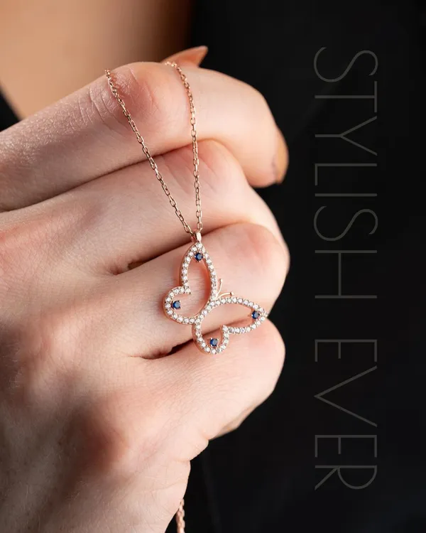 Gorgeous_Butterfly_Chain_For_Women|_SILVER_925