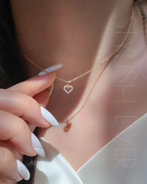 Mini_Heart_Chain_For_Women_|_SILVER_925