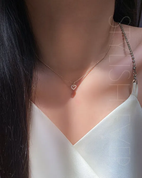 Mini_Heart_Chain_For_Women_|_SILVER_925