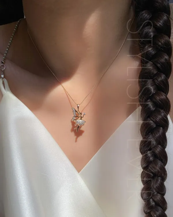 Well_Wish_Angel_Chain_For_Women|_SILVER_925
