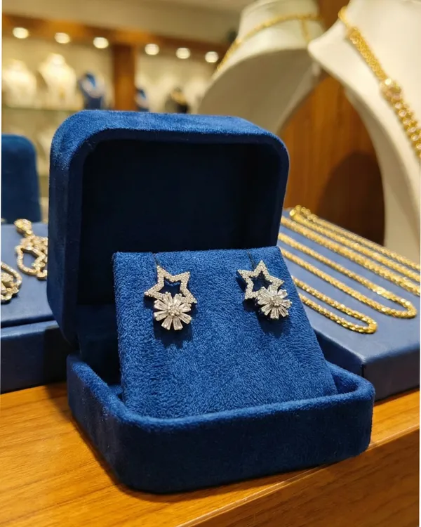 Celestial_Star_Earring_For_Women|_SILVER_925