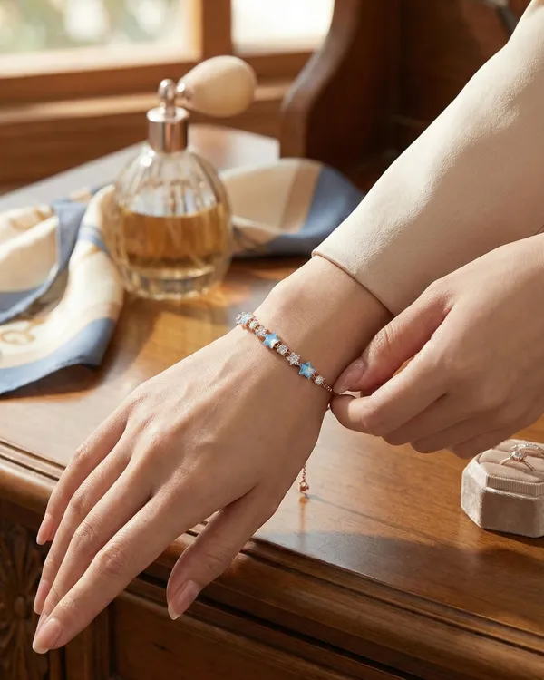 Galaxy_Glitz_Bracelet_For_Women|_SILVER_925