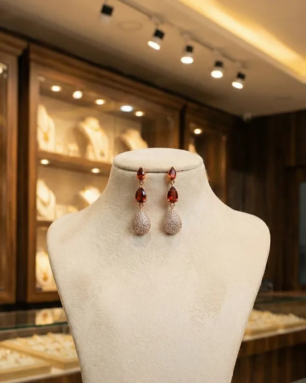 Crimson_Radiance_Pave_Drops_Earring_For_Women|_SILVER_925