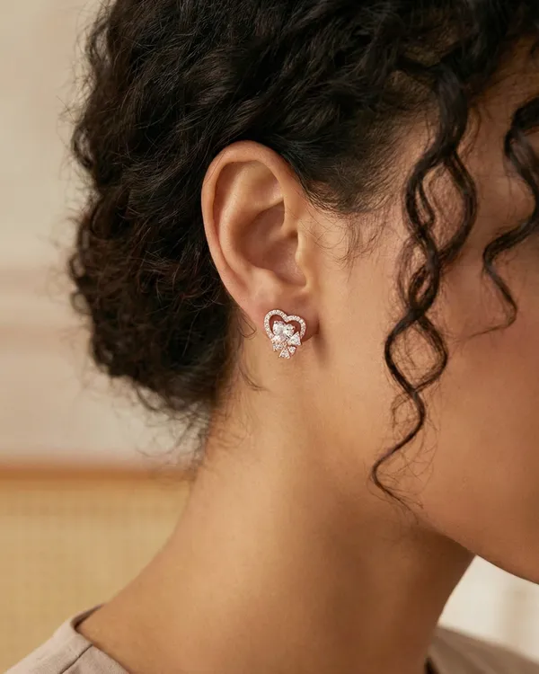 Love_Knot_Studs_For_Women|_SILVER_925