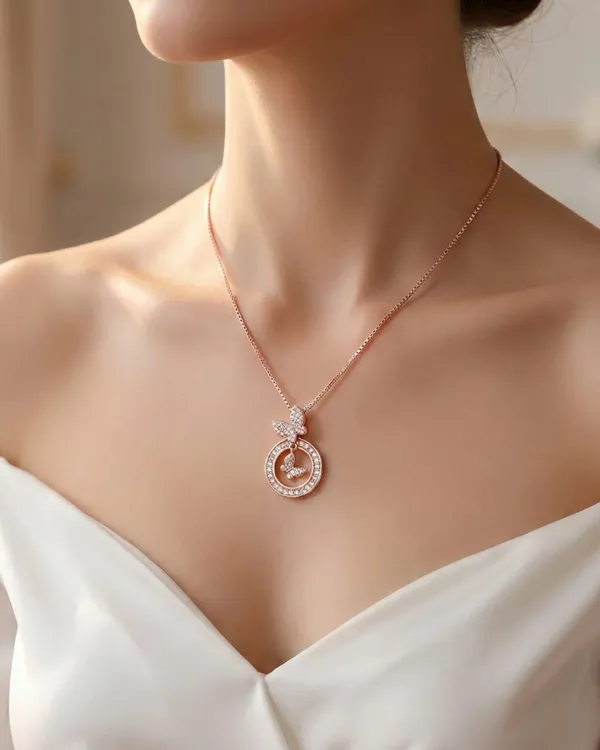 Dancing_Butterfly_Necklace_For_Women|_SILVER_925