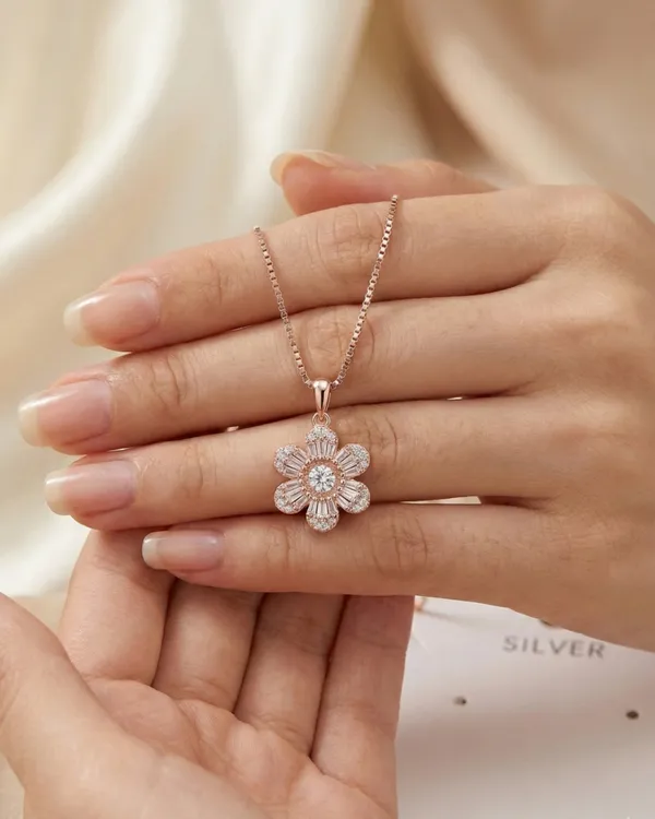 The_Rosy_Flora_Chain_For_Women_|_SILVER_925