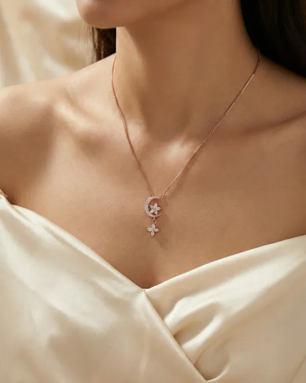 Crystal_crescent_NECKLACE_|_ORIGINAL_SILVER_925_
