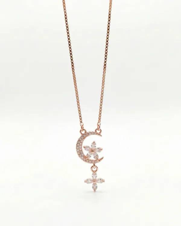 Crystal_crescent_NECKLACE_|_ORIGINAL_SILVER_925_