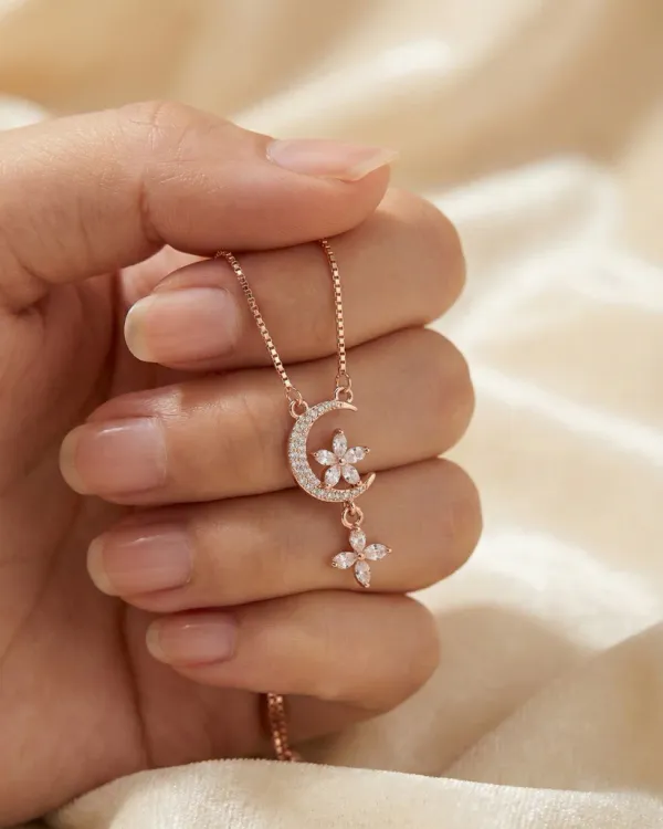 Crystal_crescent_NECKLACE_|_ORIGINAL_SILVER_925_