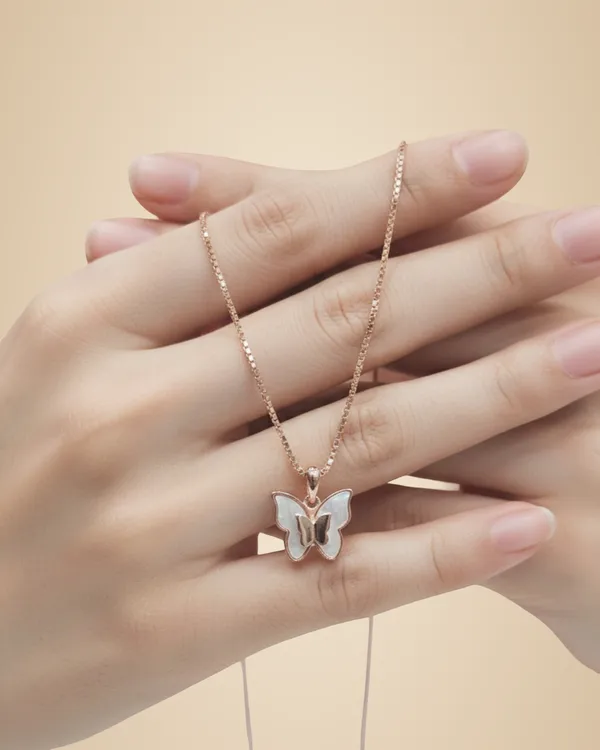 Luna_Butterfly__Necklace_For_Women_|_SILVER_PURE_925