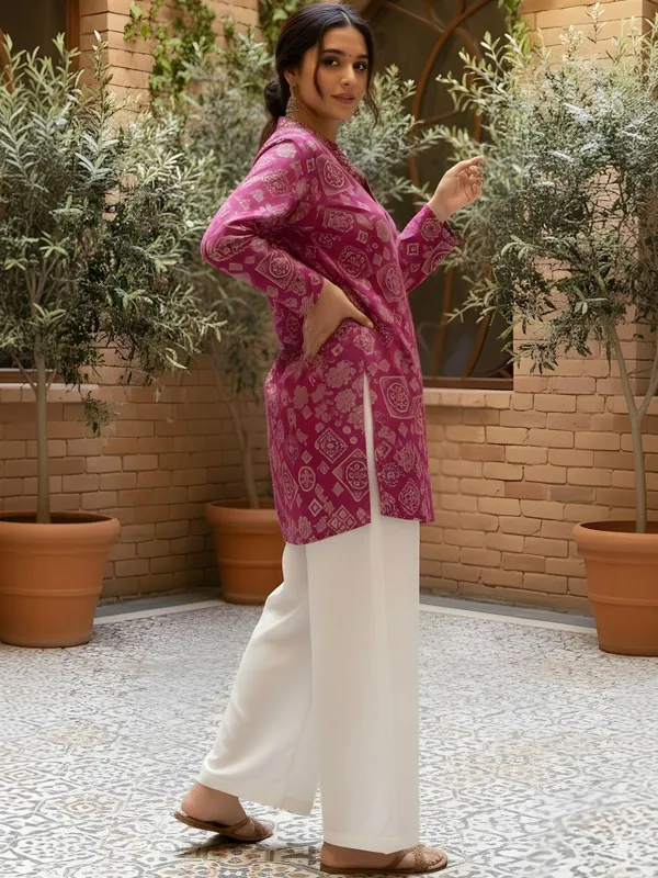 Purple_Rayon_Abstract_Printed_Kurti