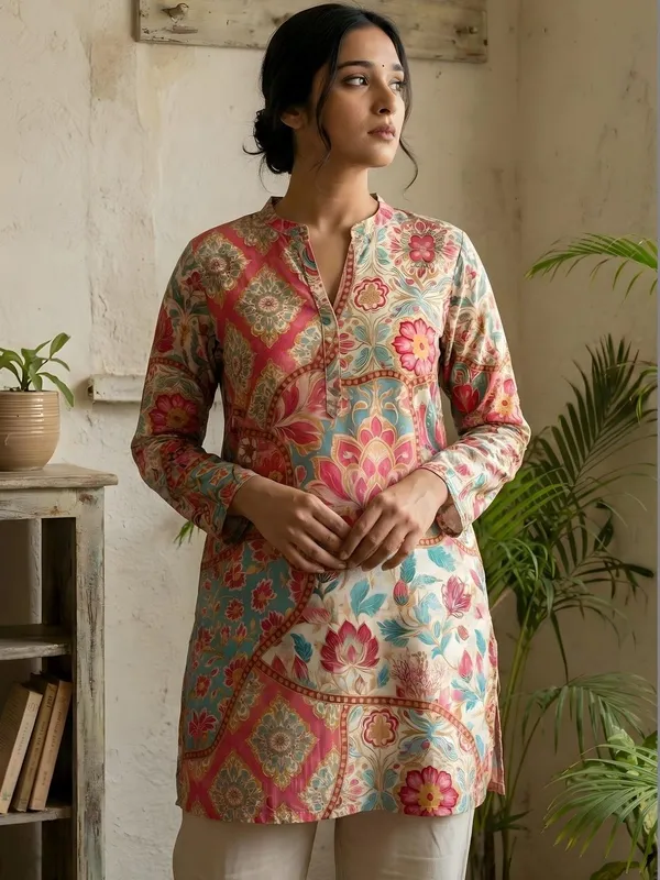 Light_pink_Cotton_Floral_Printed_Kurti