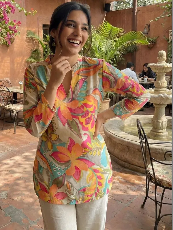 Multi_Cotton_Floral_Printed_Kurti