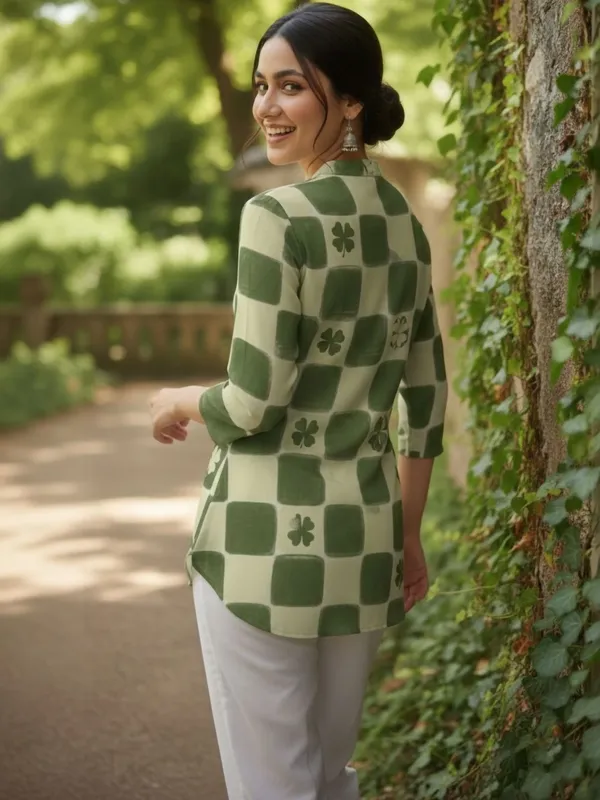 Green_Cotton_Floral_Printed_Kurti
