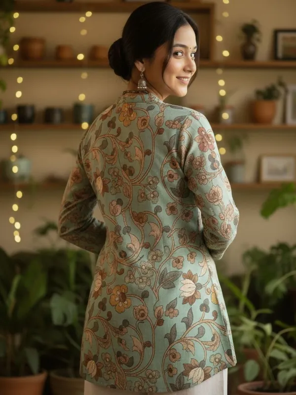 Sea_Green_Cotton_Abstract_Printed_Kurti