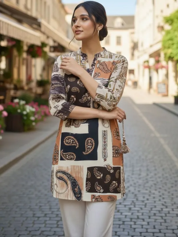 Multi_Cotton_Abstract_Printed_Kurti