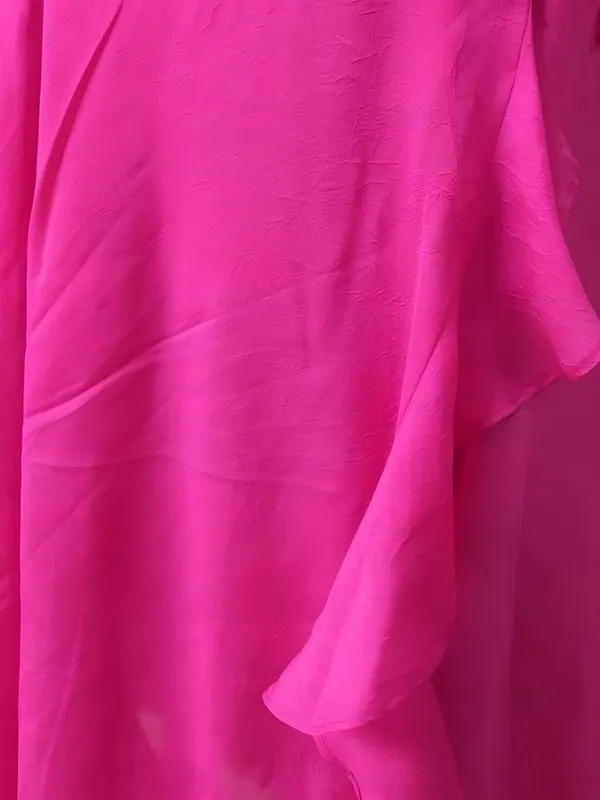 Pink_Chiffon_Solid_Dress