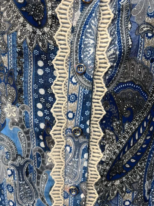 Blue_Linen_Blend_Paisley_Printed_Dress