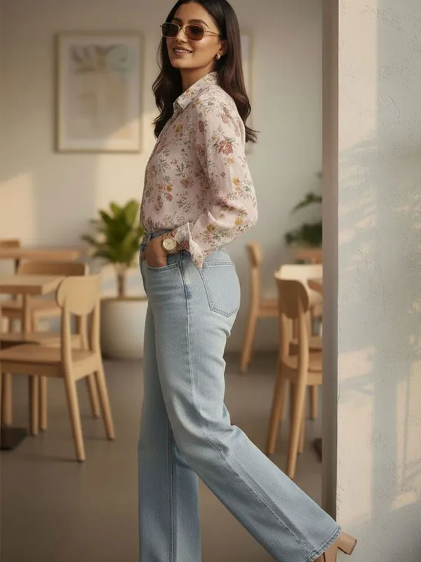 Pink_Rayon_Floral_Printed_Shirt