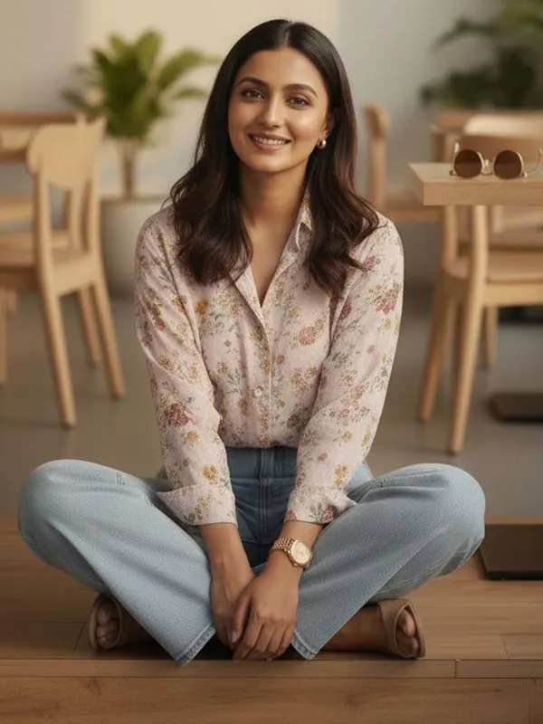 Pink_Rayon_Floral_Printed_Shirt