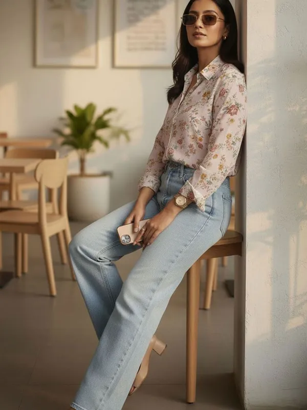 Pink_Rayon_Floral_Printed_Shirt