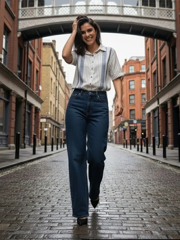 Cream_Linen_striped_Shirts