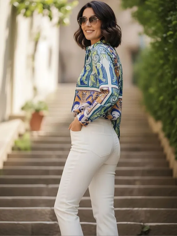 Bright_Green_&_Blue_Cotton_Maiolica_Print_Shirt