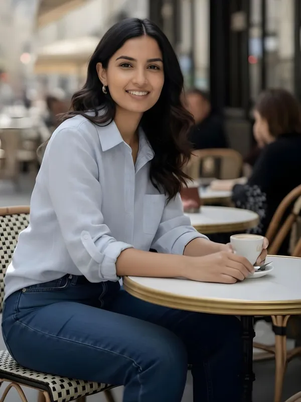 Navy_Blue_Linen_Button-Down_Printed__Shirts