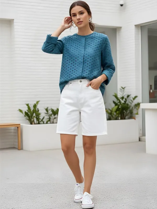 Blue_Cotton_Schiffli_Top