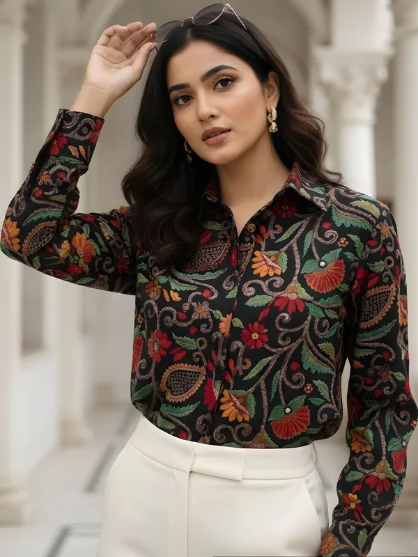 Multi_Cotton_Floral_Printd_Shirts