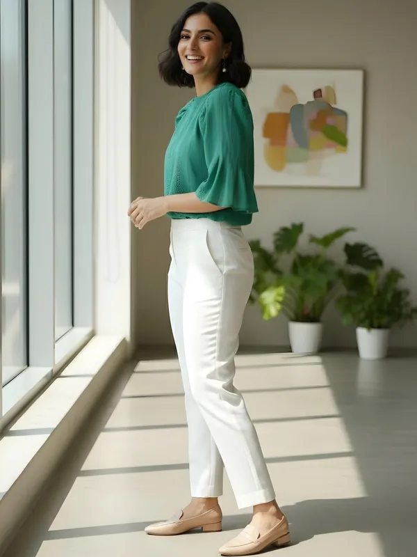 Green_Cotton_Schiffli_Shirt