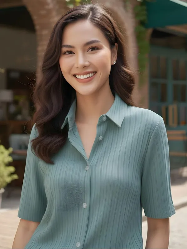 Sea_Green_Polyester_Solid_Shirt