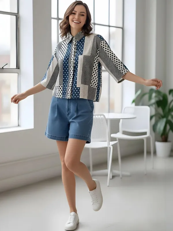 Blue_Cotton_Polka_Dot_Printed_Shirts