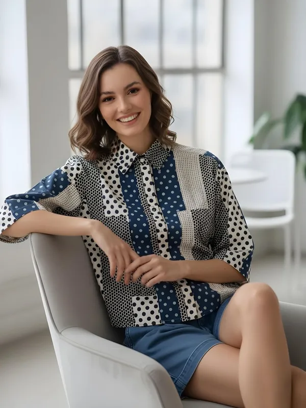 Blue_Cotton_Polka_Dot_Printed_Shirts