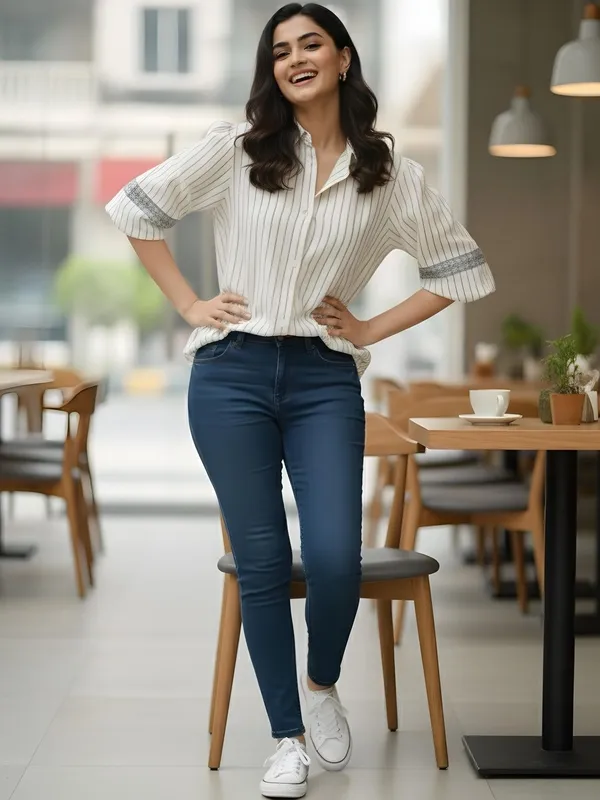Blue_&_White_Linen_Vertical_Striped__Lacework_Shirts