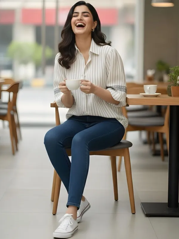 Blue_&_White_Linen_Vertical_Striped__Lacework_Shirts