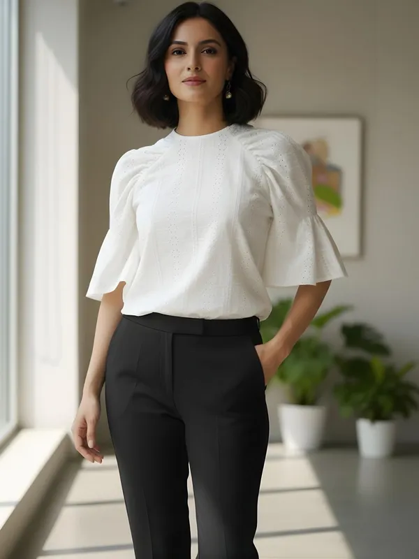 White_Cotton_Schiffli_Top