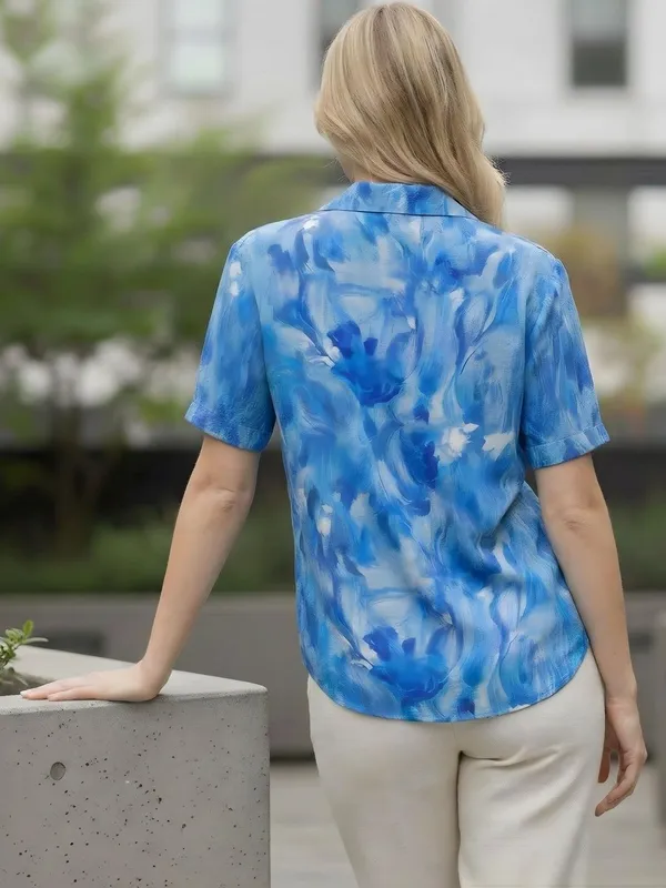 Blue_Vatican_Abstract_Printed_Top