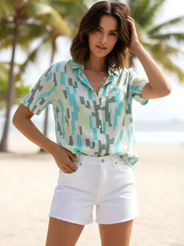 Sea_Green_Cotton_Silk_Abstract_Printed_Shirts