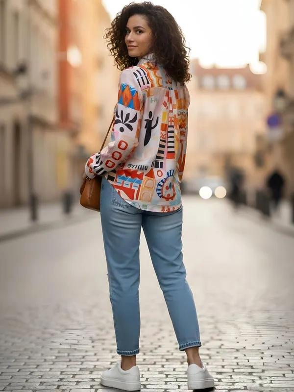 Orange_Cream_Vatican_Abstract_Printed_Top