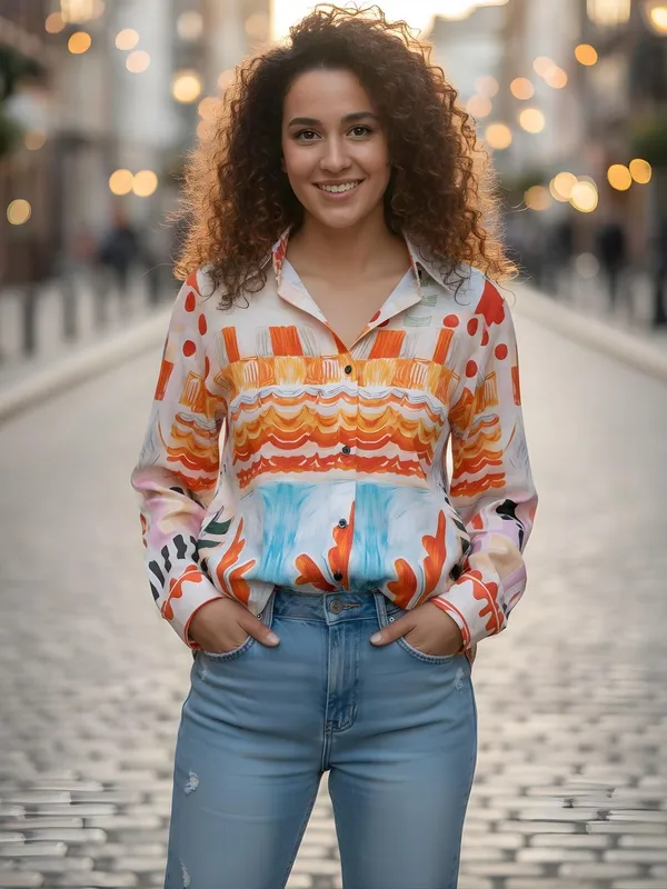 Orange_Cream_Vatican_Abstract_Printed_Top