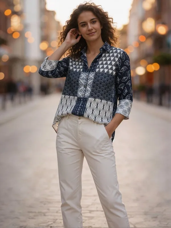 Blue_Cotton_Abstract_Printed_Top