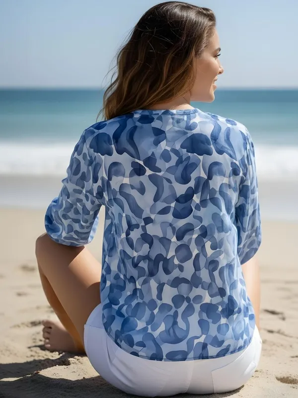 Blue_Vatican_Abstract_Printed_Top