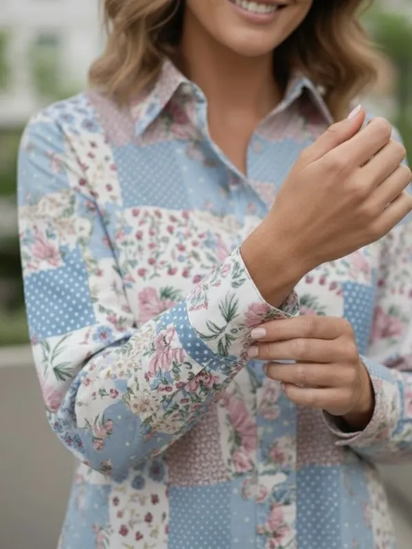 Blue_Vatican_Mix_Printed_Top