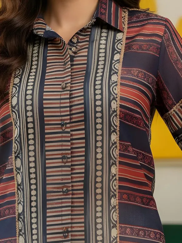 Blue_Cotton_Striped-_Tribal_Printed_Shirts