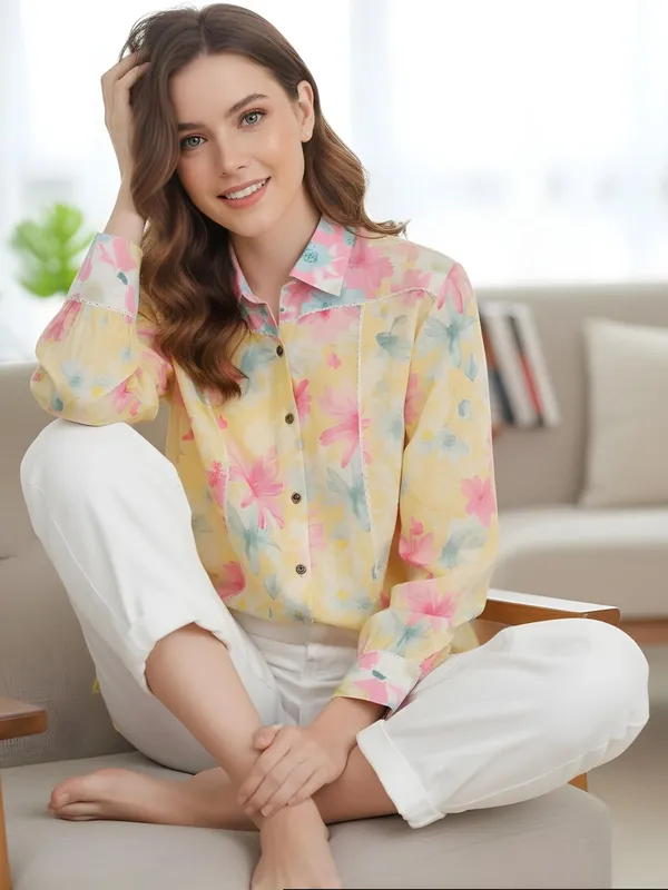 Yellow_Vatican_Floral_Printed_Top