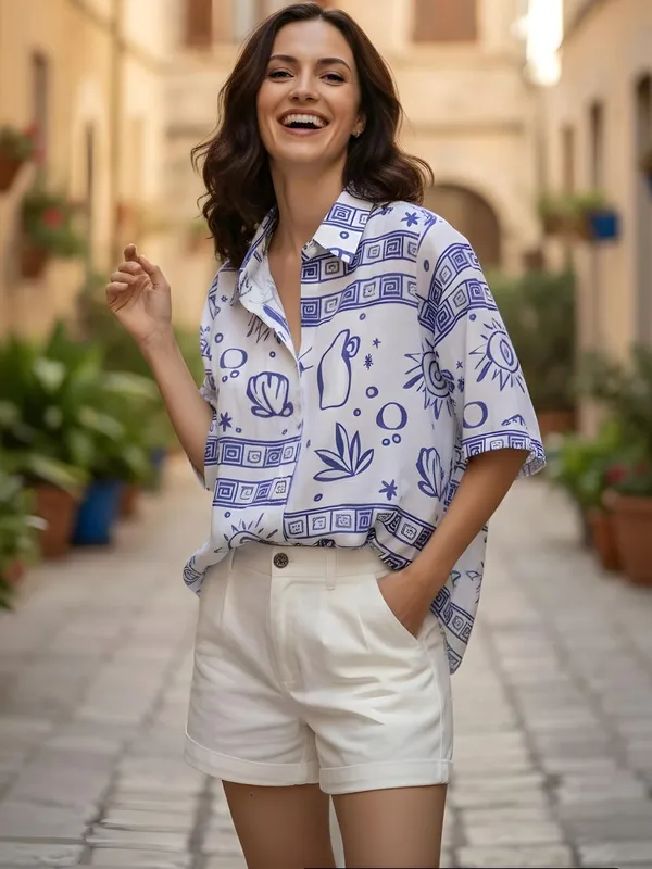 White-Blue_Vatican__Graphic_Printed_Top